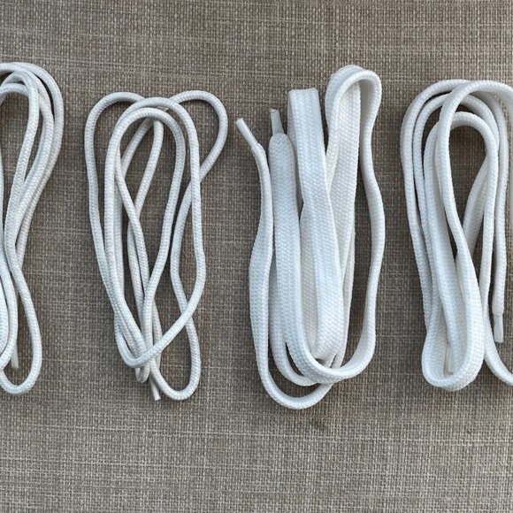 Shoes - Shoe Laces White Lot of 2 Replacement Laces for Shoes New